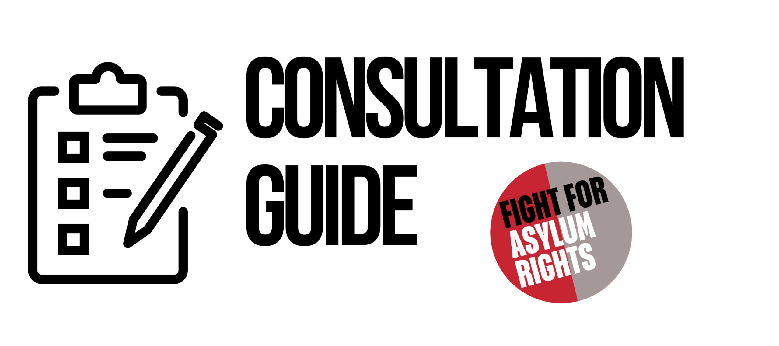 Graphic reading 'Consultation Guide'